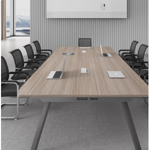 会议桌长桌大小型办公室家具洽谈桌培训桌办公桌椅组合多人办公桌